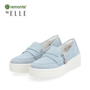 NEW! Remonte D1C05 Julika Blue Suede Comfort Loafer EU Sz 39/ US 8
